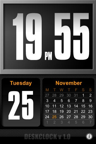 Deskclock Iphoneのクールな時計アプリ Favlife With Iphone