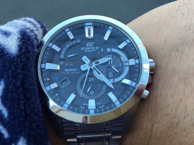Casio 腕時計 Edifice 15年腕時計を3回変えました 最終的に落ち着いたのはiphoneアプリで操作できるコレ Favlife With Iphone Casio 腕時計 Edifice 15年腕時計を3回変えました 最終的に落ち着いたのはiphoneアプリで操作できるコレ Favlife With Iphone