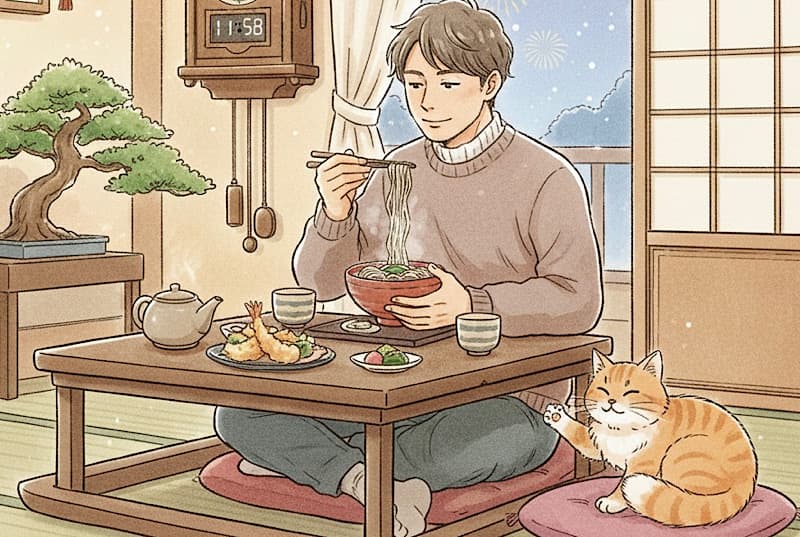 大晦日のAIイメージ