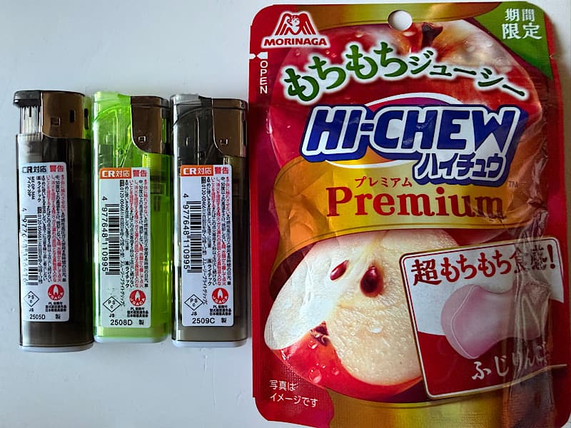 コンビニでの購入品