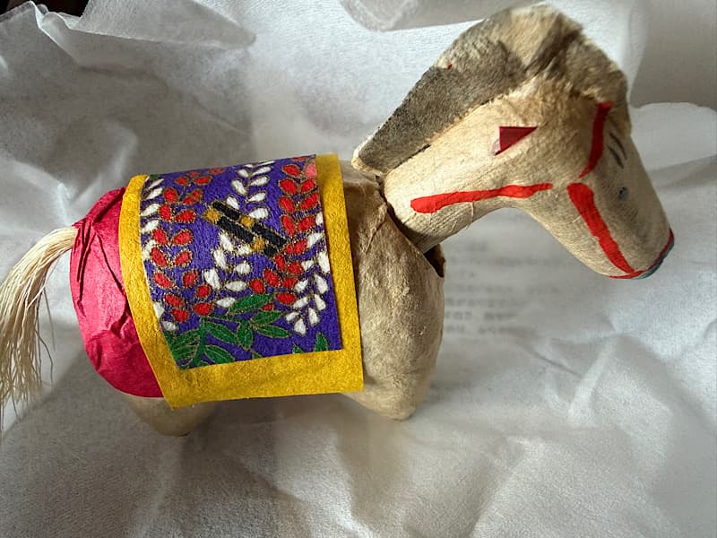 たかはし・はしめ工房の仙台張子 午(うま)