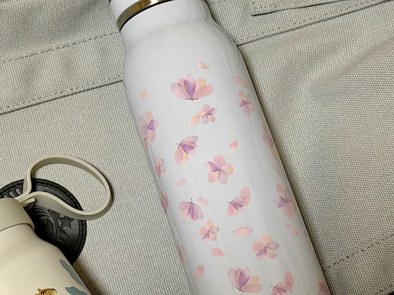 SAKURA2025ステンレスボトルブルー444ml