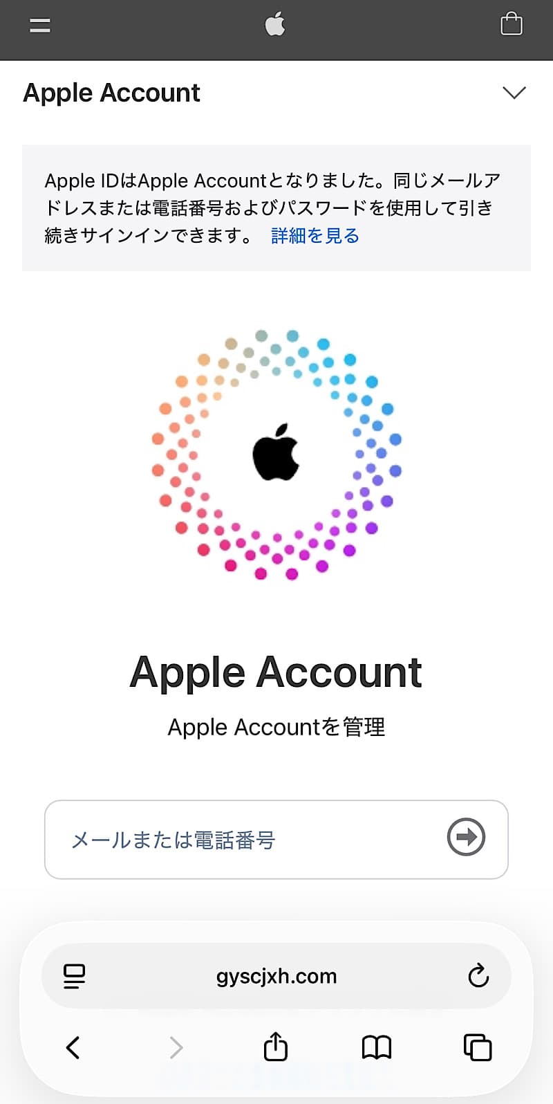 フィッシングサイト