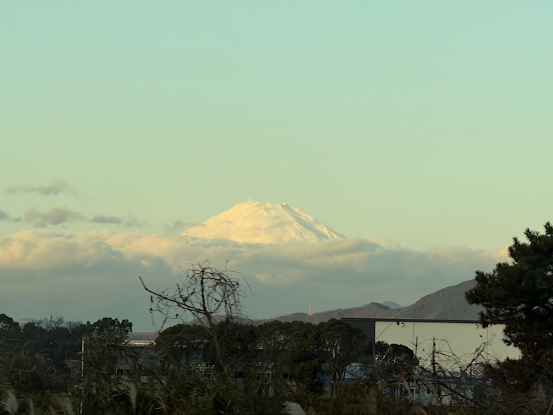 相模線からの富士山
