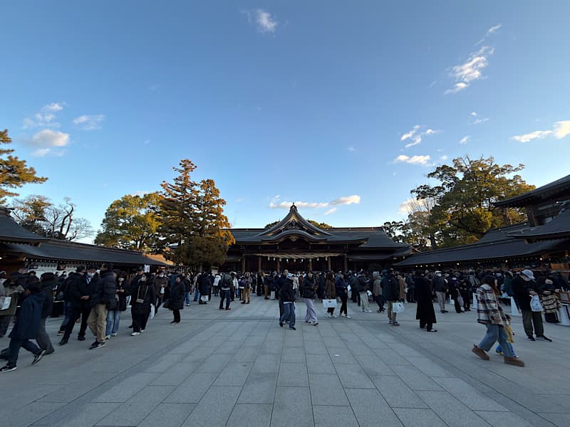 寒川神社お参り