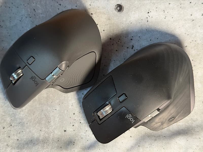 MX Master3と4表側