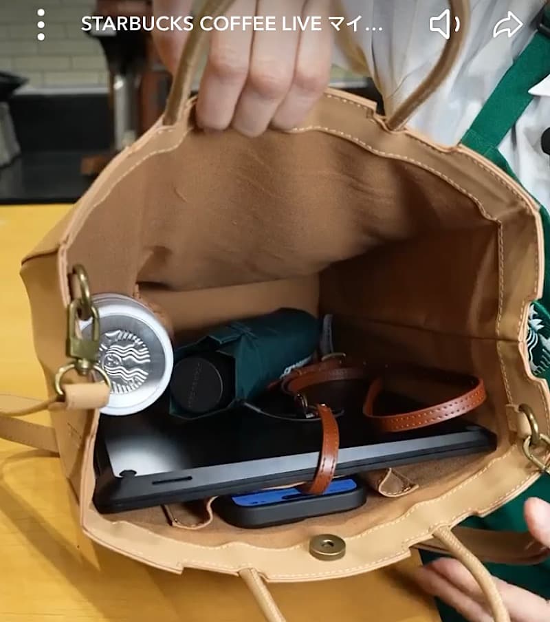 2WAYレザートートバッグ