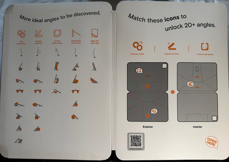 ダイナミックフォリオ&ケースの説明用紙